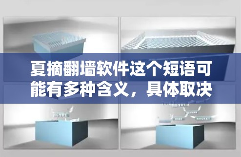夏摘翻墙软件这个短语可能有多种含义,具体取决于上下文。以下是几种可能的解释和建议 夏摘翻墙软件这个短语可能有多种含义,具体取决于上下文。以下是几种可能的解释和建议