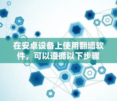 在安卓设备上使用翻墙软件，可以遵循以下步骤