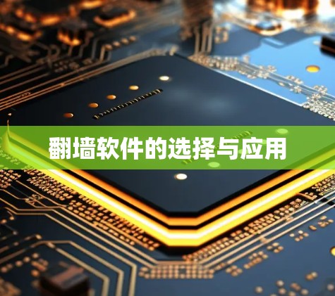 翻墙软件的选择与应用