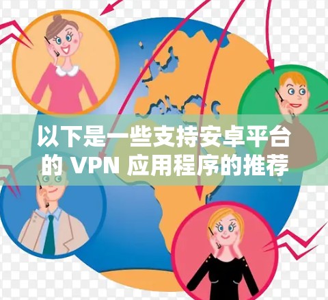 以下是一些支持安卓平台的 VPN 应用程序的推荐