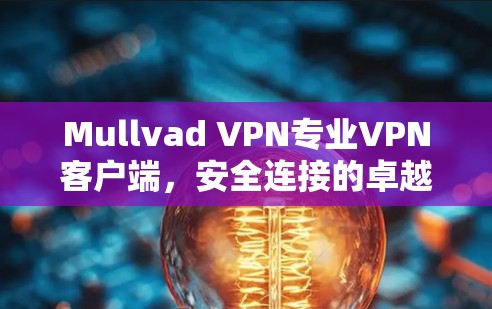 Mullvad VPN专业VPN客户端,安全连接的卓越选择