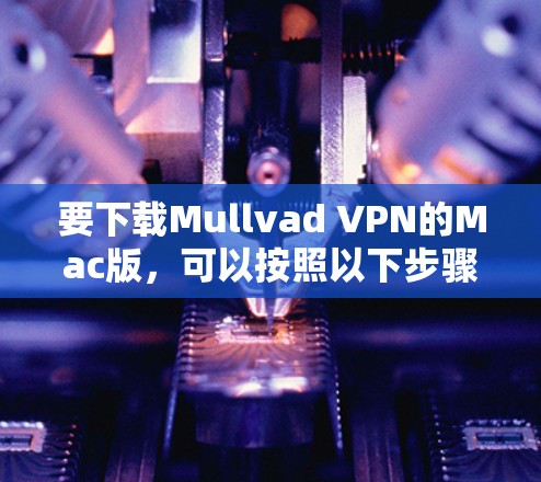 要下载Mullvad VPN的Mac版，可以按照以下步骤操作