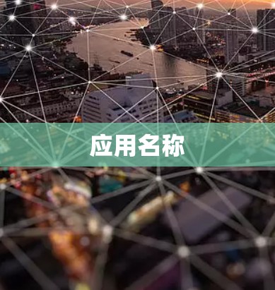 应用名称 应用名称