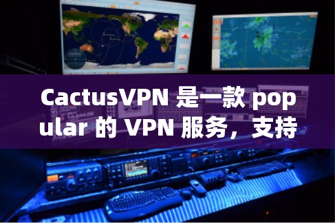 CactusVPN 是一款 popular 的 VPN 服务，支持在 Apple 设备（如 Mac 和 iOS 设备）上使用。以下是使用 CactusVPN 在 Apple 设备上的教程